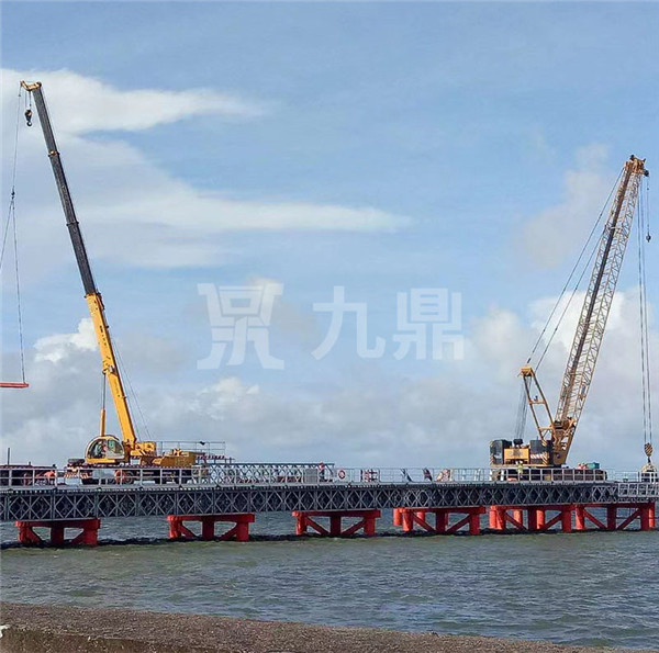 貝雷鋼橋架設(shè)方便